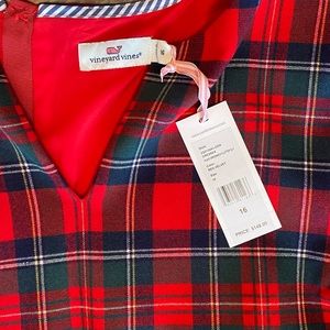 Vineyard Vines Christmas Plaid Dress